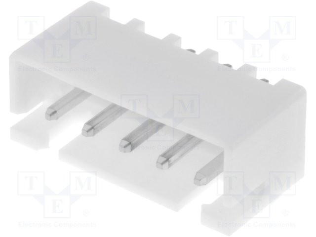 Conector conducto-placa macho XH 2,5mm PIN:5 THT 250V. Mod. B5B-XH-A-11449.jpg