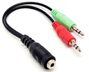 Conexión jack hembra 3.5mm 4 contactos a 2 jack macho 3.5mm. Mod. AU4000046-11520.jpg