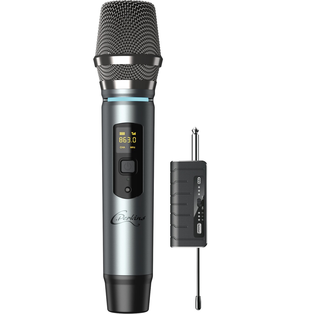 Micrófono inalámbrico con receptor Perkins. Mod. MIC-PRO-HF-17660.jpg