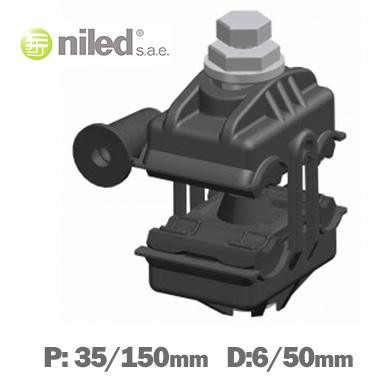 Conector aéreo perforación cable trenzado NILED 35/150-6/50. Mod.  P-50 1416.0400-7962.jpg