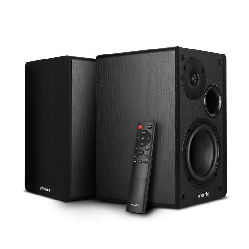 Altavoces de Estudio Activos Bluetooth 60W RMS Negros Phoenix. Mod. SERENADE-B