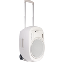 Sistema de sonido portátil (trolley) Ibiza Sound 12" 700W blanco. Mod. PORT12UHF-WH-MKII