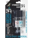 Pegamento Universal Epoxi de 2 componentes en Jeringa 6ml COLLA21. Mod. CVC2106U