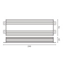 Fuente de alimentación 12V IP67 Premium 60W. Mod. GPV-60-12