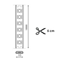 Tira de Led 24V Dc Smd3535 Serie Clasic Ip20 Rgb 120 Led/m - 10 Metros. Mod. LM2397