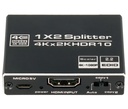 Repartidor splitter activo HDMI 2.0B 1 entrada a 2 salidas. Mod. ACTVH229