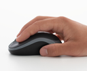 Ratón óptico inalámbrico gris Logitech M185. Mod. 910-002238