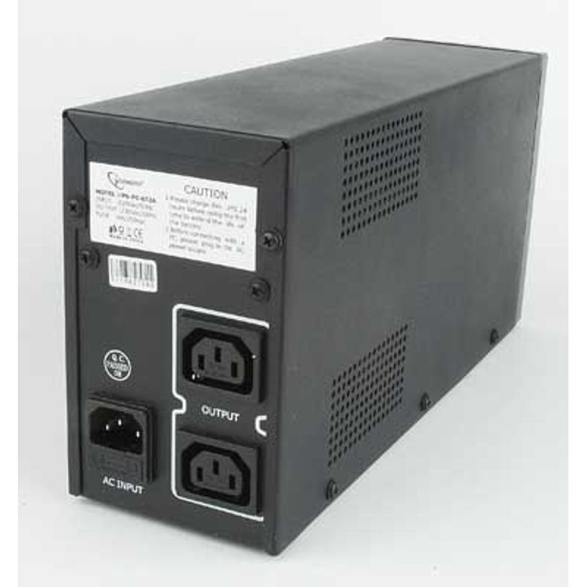 SAI Interactivo con AVR 650VA Gembird. Mod. UPS-PC-652A