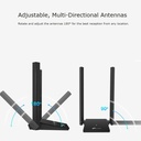 Adaptador WiFi 6 dual band 5GHz/2.4GHz Tp-Link. Mod. TX20U Plus AX1800