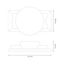 Fuente de Alimentación 100W 12Vac Ip67 Para Piscina. Mod. LM2262