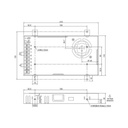 Fuente alimentación metálica 12V 10A 120W Basic. AC6106