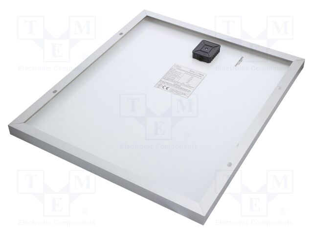 Panel solar 12V 50W monocristalino 610x510x30mm. Mod. CL-SM50M