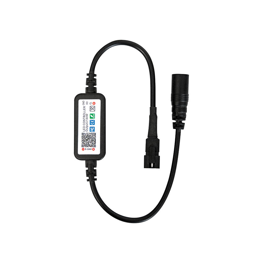 Controlador Magic Strip p/ tira RGB IC 24VDC BLUETOOTH APP MAGIC LANTERN C/ mando. Mod. 844159