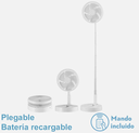 Ventilador portátil batería 10W Galán. Mod. 213471001
