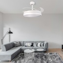 Ventilador de Techo Led White Afar ø107 Cm. Mod. LM8840