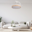 Ventilador de Techo Led White Plant ø106 Cm. Mod. LM8848