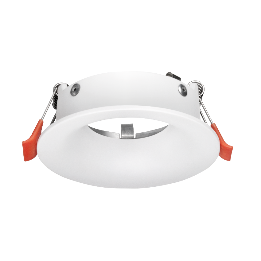 Aro empotrable aluminio blanco HALO 50mm. Mod. 323BL
