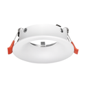 Aro empotrable aluminio blanco HALO 50mm. Mod. 323BL