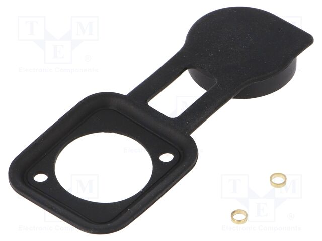 Junta de tomacorriente com tapa contra el polvo XLR RJ45. Mod. CP299802