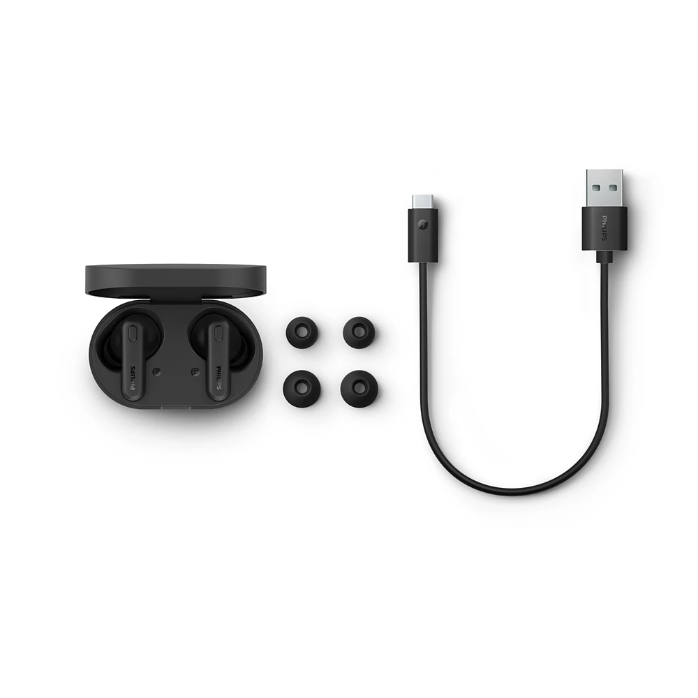 Auricular Bluetooth intrauditivo inalámbrico Philips. Mod. TAT1108BK00