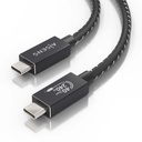 Cable USB AISENS A156-0868 USB4 40Gbps Tipo-C 240W 1.5m Negro. Mod. A156-0868