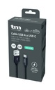 Conexión USB A a USB C para carga y transferencia de datos 2.4A Nylon 1.5M. Mod. CXU201415https://www.tmelectron.com/media/CXU201415-CAJA-300x486.jpg
