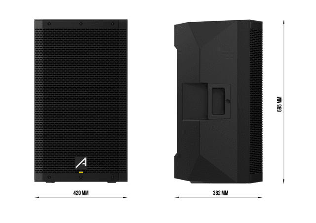 Altavoz activo 15" con DSP Bluetooth 800W Audibax. Mod. DSP15