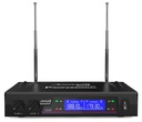 Pack 2 micrófonos Mano y diadema inalámbricos VHF Audibax. Mod. Missouri 3000