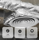 Cinta multiusos de Aluminio 50mm 10M. Mod. 004102262