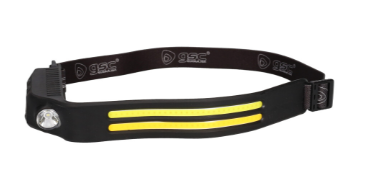 Linterna de cabeza LED COB con sensor 6W. Mod. 201805010