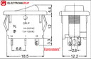 Interruptor OFF-ON con Led 6A 250V. Mod. 3964