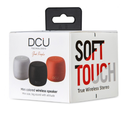 Mini altavoz Bluetooth 5W y tarjeta TF DCU. Mod. 34156022