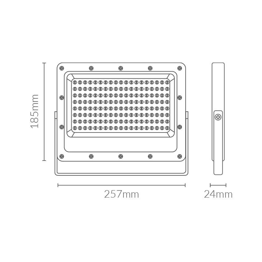 Foco proyector LED SMD Kado 100W 5700K 12000lm Ip65. Mod. 5510030CW