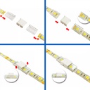Conector Intermedio Para Tira Led Ip68 10Mm Out 8Mm In 2Pin. Mod. LM2922