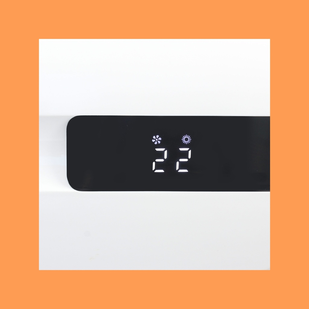 Calefactor split cerámico con mando a distancia PTC TM. Mod. TMFH320