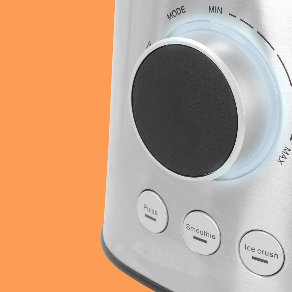 Batidora de vaso 1200W inox 1.5 litros TME. Mod. TMPBA032