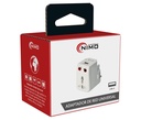 Adaptador Red universal múltiple con USB 2.1A. Mod. MEL077