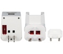 Adaptador Red universal múltiple con USB 2.1A. Mod. MEL077