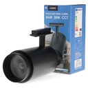Foco Led Para Carril Black Bari 30W óptica Regulable Monofásico Cct. Mod. LM3134