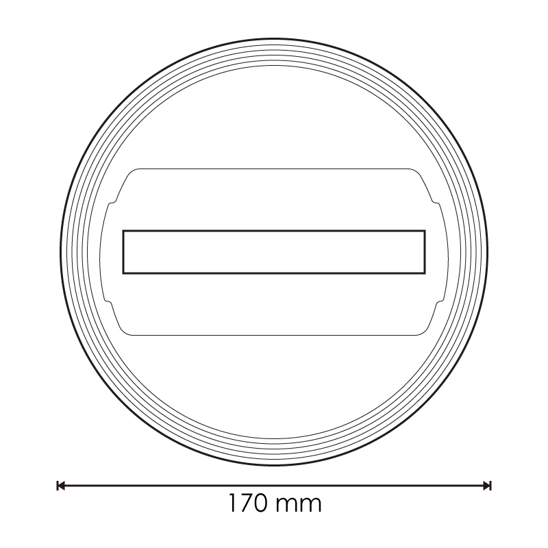 Base Empotrable Con Carril Blanco Monofásico. Mod. LM3262