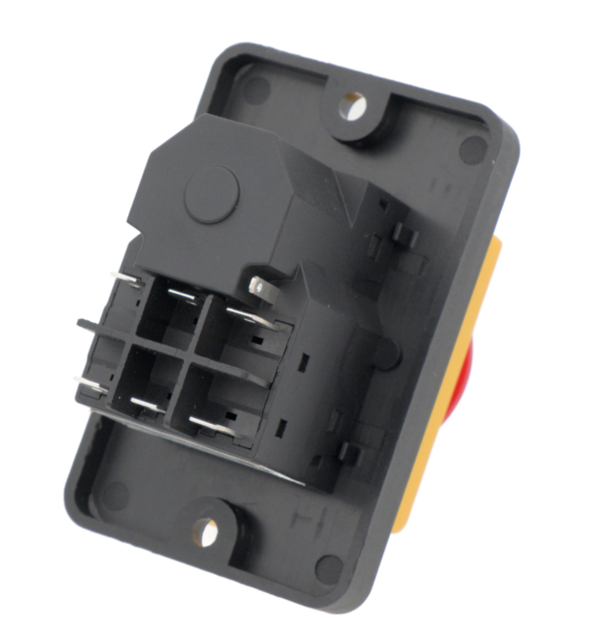 Interruptor marcha paro trifásico 10A 400V hormigonera taladro. Mod. KJD18