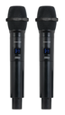 Micrófono de mano inalámbrico doble UHF Fonestar. Mod. SONAIR-2N