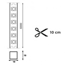 Neón de Led Flexible 220V Ac Proline 12W/m 2700K metro. Mod. LM2603