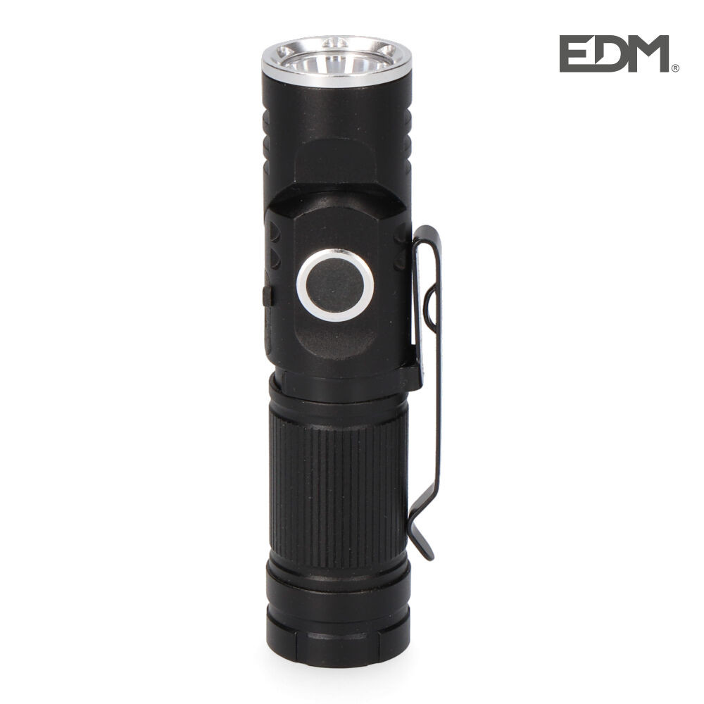 Mini linterna Led plegable recargable 450lm EDM. Mod. 36443-15882.jpg