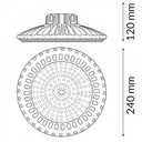 Batería de Gel sellada 12V 200 Ah C10. Mod. ES- G200-12