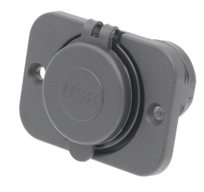 Base de alimentacion para panel USB-A y USB-C PD 12V [36W]. Mod. 4163C