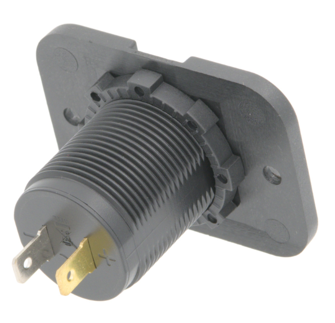 Base de alimentacion para panel USB-A y USB-C PD 12V [36W]. Mod. 4163C