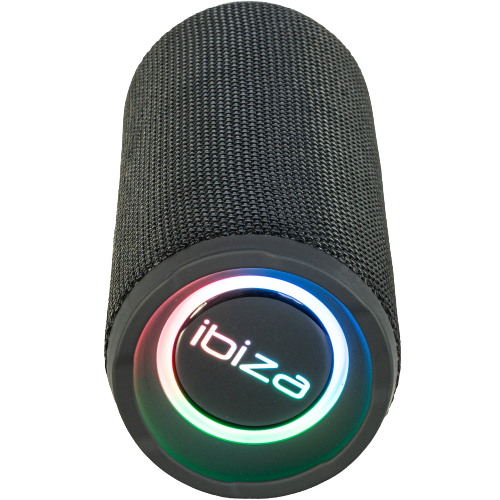 Altavoz bluetooth iluminado con USB y MICRO-SD 20W. Mod. BULLET 20