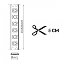 Tira Led 24V Smd Clasic Ip20 12W/m - 10 Metros 6000k. Mod. LM2391