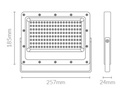 Foco proyector LED SMD Kado 100W 4000K 11800lm IP65. Mod. 5510030NW